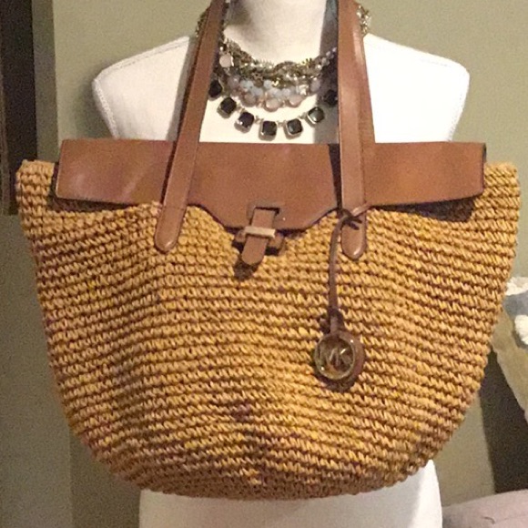 HpMichael Kors Straw PurseHp